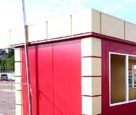 торговый павильон из металлоконструкций - вариант 2