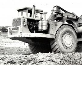 трактор скрепер - модель 1
