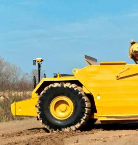 трактор скрепер - модель 4