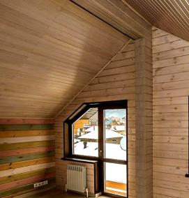 трапециевидные деревянные окна - тип 4