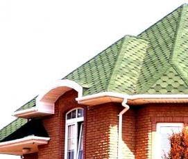 трехслойная мягкая кровля - модель 4