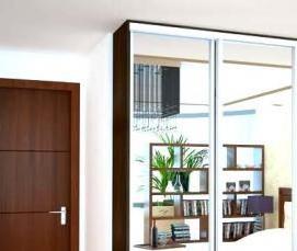 трехстворчатые двери купе - вариант 3