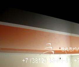 трехуровневый потолок натяжной - вариант 4