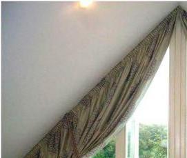 треугольное деревянное окно - модель 3