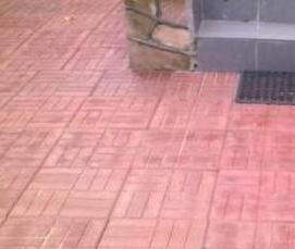 тротуарная армированная плитка 500х500х50 - тип 2