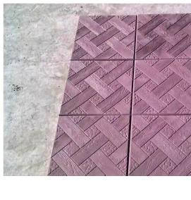 тротуарная плитка 30 на 30 - тип 3