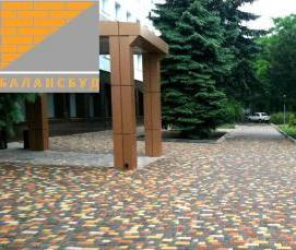 тротуарная плитка 8 мм - модель 1