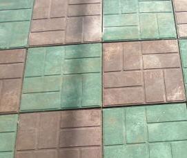 тротуарная плитка большая - модель 4