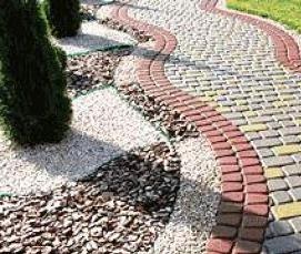 тротуарная плитка для парковки - модель 2