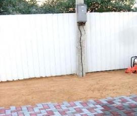 тротуарная плитка двух цветов - модель 4