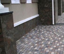 тротуарная плитка из камня - тип 2