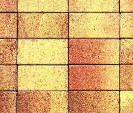 тротуарная плитка красно коричневая - тип 3