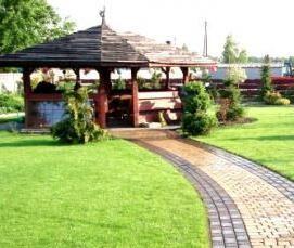 тротуарная плитка на бетонную дорожку - тип 4