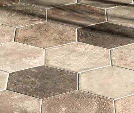 тротуарная плитка соты - вариант 3