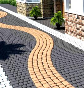 тротуарный цемент - модель 3