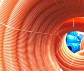 труба асбестоцементная перфорированная - модель 3