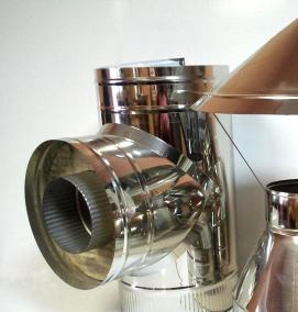 труба дымоходная из нержавейки - тип 1