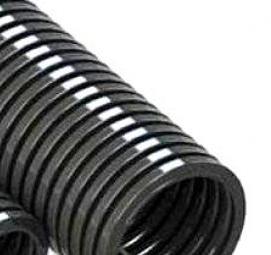 труба гофрированная ПВХ со стальной протяжкой - вариант 1