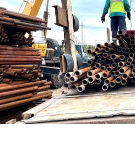 труба стальная б/у - вариант 4