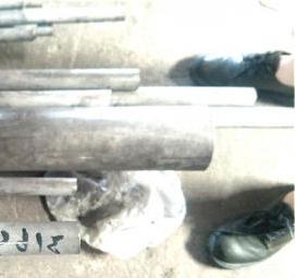 труба тонкая стальная - модель 1