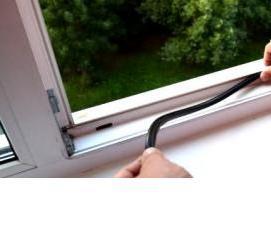 трубчатый уплотнитель для окон - тип 4