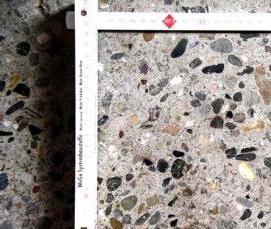 тяжелый мелкозернистый бетон - модель 1