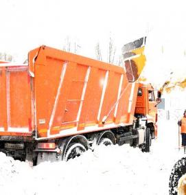 уборка снега - тип 1