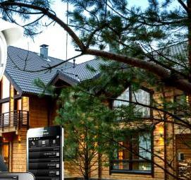 удаленное видеонаблюдение дома - модель 4