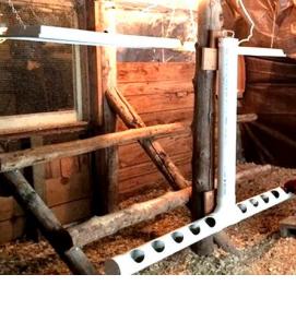 удобная поилка для кур - вариант 4