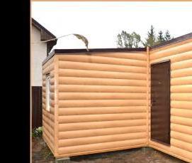 угловая бытовка - тип 3