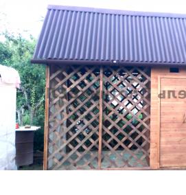 угловой хозблок - вариант 3