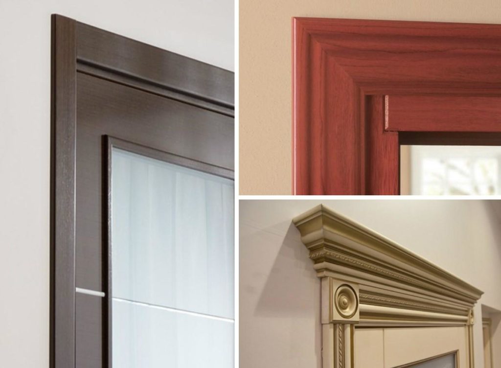 угловой наличник для двери - вариант 4