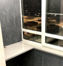 угловой подоконник - тип 4