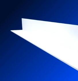 уголок для откосов металлический - модель 3