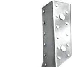 уголок металлический для бруса 100х100 мм - вариант 1