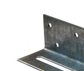 уголок металлический крепежный 100х100 мм - модель 3