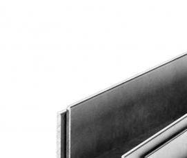 уголок накладной металлический - вариант 1