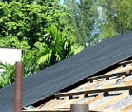 укладка гибкой кровли - тип 2