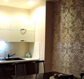 укладка керамогранита на фартук кухни - тип 3