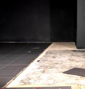 укладка керамогранита на пол - тип 2