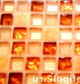 укладка стеклянной мозаики - тип 4