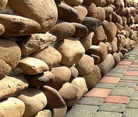 укладка тротуарной плитки классика - вариант 2