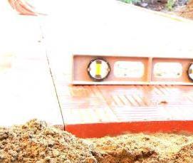 укладка тротуарной плитки на песок - тип 1