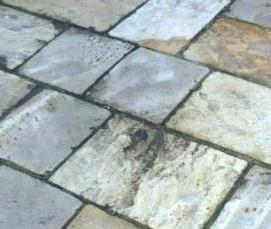 укладка тротуарной плитки на песок - тип 3