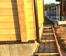 укладка тротуарной плитки вокруг дома - тип 2