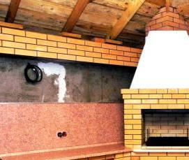 уличная печь-барбекю - тип 4