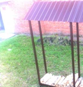 уличные дровницы и поленницы - тип 1