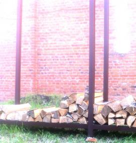 уличные дровницы и поленницы - тип 4