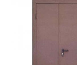 уличные противопожарные двери - вариант 3