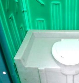 уличные туалетные кабины для дачи - вариант 2